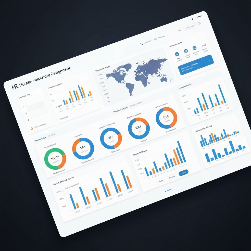 لوحة إدارة الموارد البشرية